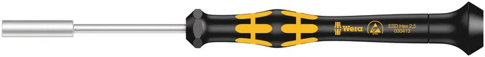 1569 ESD Kraftform Micro Steckschlüssel, 2,5 x 60 mm