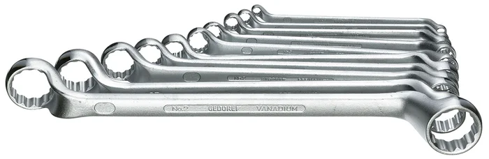 2-10 Doppelringschlüssel-Satz 10-tlg 6-27 mm