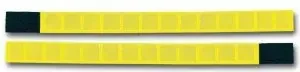 4-ACT Reflexband „Jogging Strap“ SB-verpackt, Oraf gelb