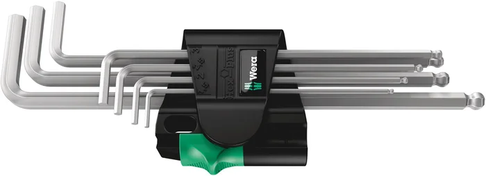 950/7 Hex-Plus Magnet 1 Magnet Winkelschlüsselsatz, metrisch, gestellv