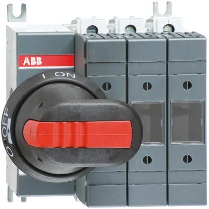 ABB OS100GB Sicherungstrennschalter 3-polig, 100A, A2 – A4 Sicherungsgröße, 3 phasig