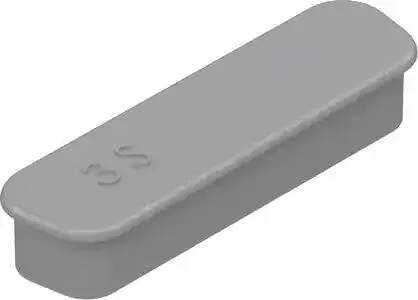 Abdeckkappe, D SUB FE 25 pole Plastic Dust Cap UL 94