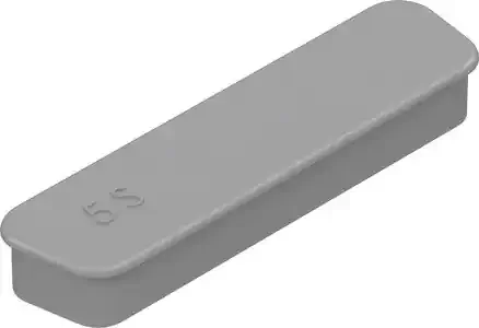 Abdeckkappe, D SUB FE 50 pole Plastic Dust Cap UL 94