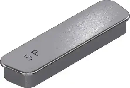 Abdeckkappe, D SUB MA 50 pole metallized plastic dust