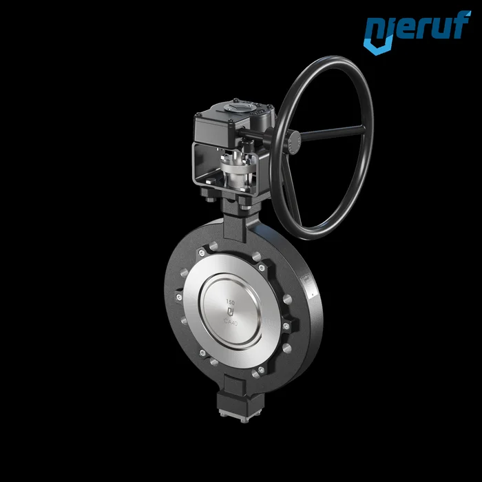 Absperrklappe AK12 DN 150 PN10-PN16 Getriebe