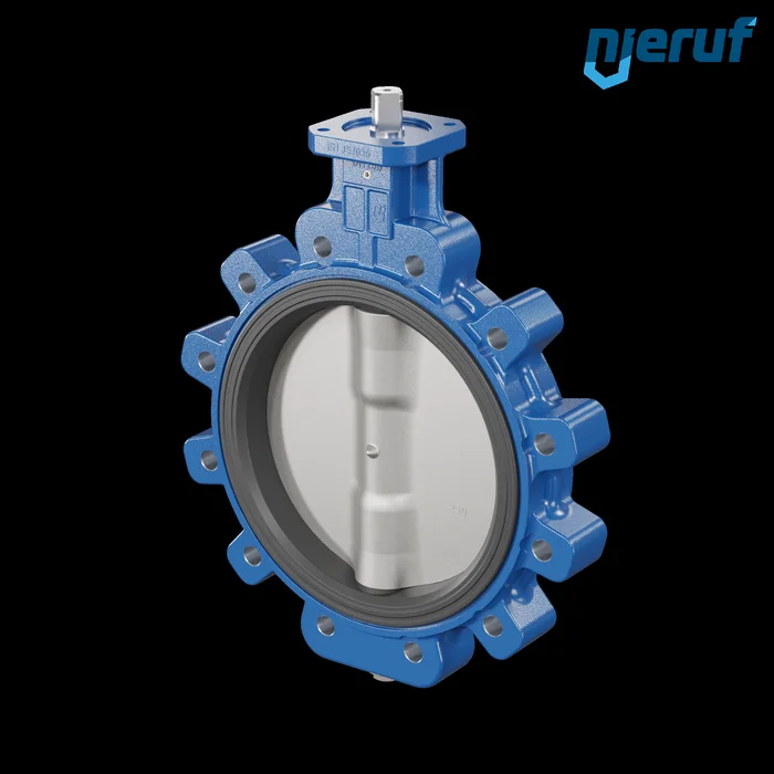 Absperrklappe DN 250 PN10 AK02 ohne Hebel DVGW-Trinkwasser