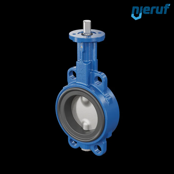 Absperrklappe DN 80 PN6-PN10-PN16 & ANSI150 AK01 ohne Hebel DVGW-Trinkwasser