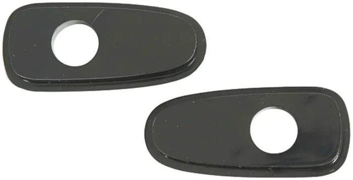Adapterplatte Passend für alle Miniblinker mit M8 schwarz