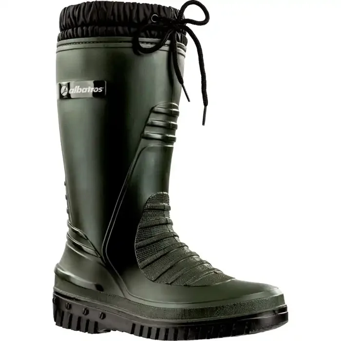 albatros ARKTIS gefütterter Berufs- und Freizeitstiefel aus PVC grün Gr. 43
