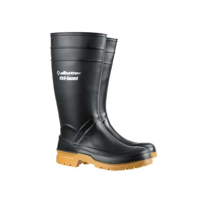 albatros GUARDIAN HIGH BLACK Stiefel aus Nitrilgummi schwarz Gr. 39
