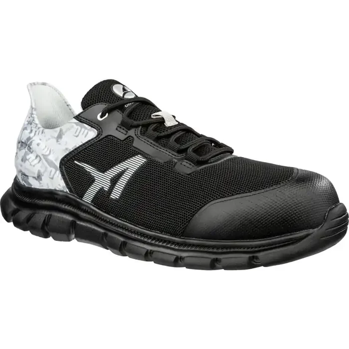 albatros OCTANE GREY LOW S1PS extra leichter Sicherheitsschuh schwarz-grau