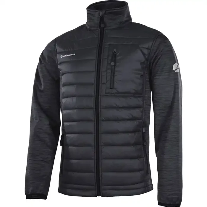 albatros Recycling Hybridjacke TOLEDO winddicht und atmungsaktiv schwarz