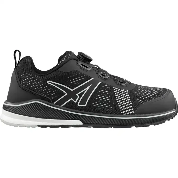 albatros sportlicher Sicherheitsschuh VOLTAGE BLACK QL LOW S1P ESD schwarz Gr. 39