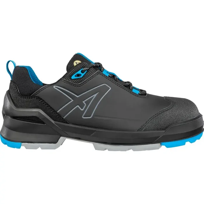 albatros TARAVAL BLACK/BLUE LOW leichter Sicherheitsschuh S3L ESD schwarz-blau Gr. 37