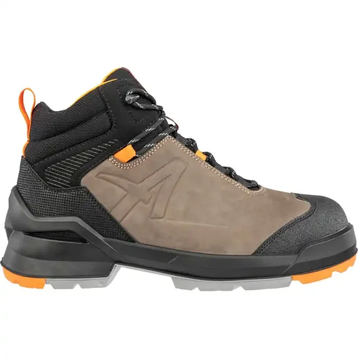 albatros TARAVAL BROWN MID hoher Sicherheitsschuh S3L ESD braun-orange Gr. 47