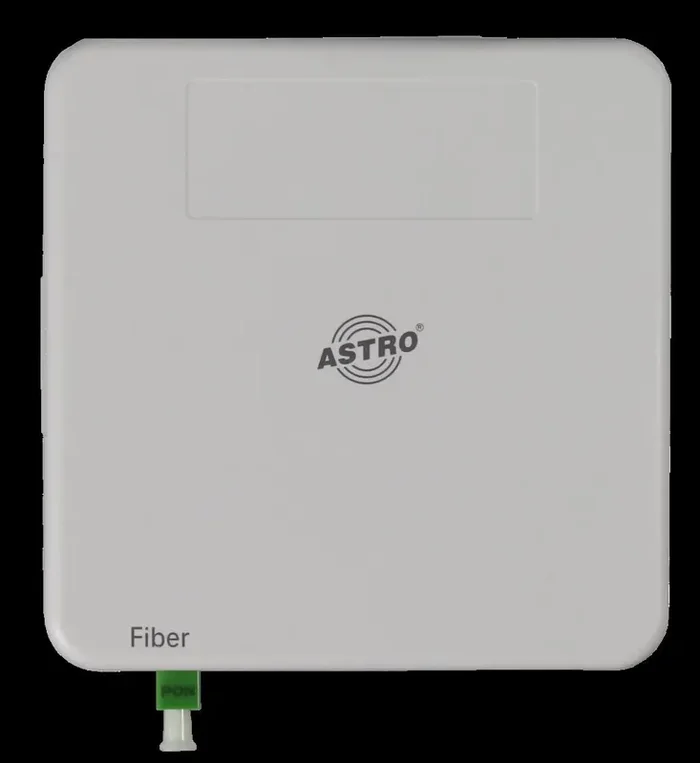 APL 46 1x LC Duplex Kunststoffchasis für optischen Übergabepunkt mit 1x Duplex LC/APC und 2x Pigtail
