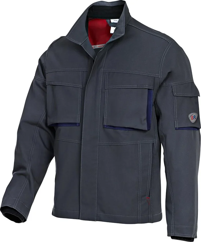 Arbeitsjacke 1795 720, Gr.52/54,d-grau/schw.