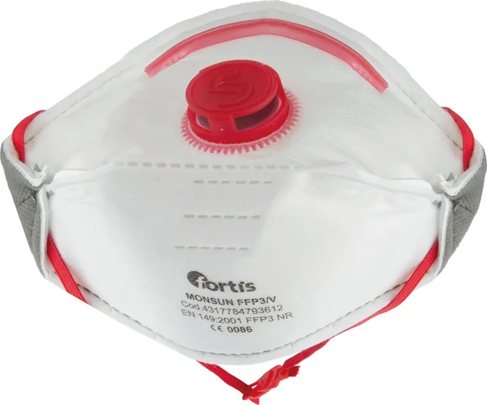Atemschutzmaske Monsun FFP3V (Box a 10St.), FORTIS