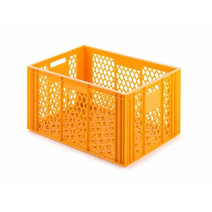 Bäcker- und Konditorenkasten Brötchenkorb Brotkiste – 600x400x349mm – Orange