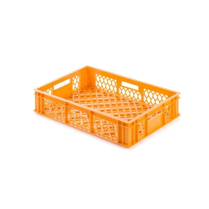 Bäcker- und Konditorenkasten Brötchenkorb Brotkiste Grundfläche 600x400mm – Orange