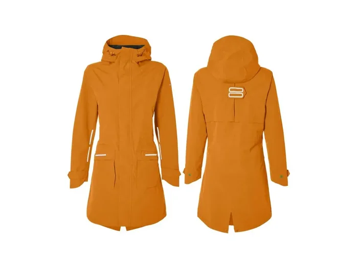 BASIL Regenparka „Mosse Women“ Material 2-lagig l Größe XS, gold