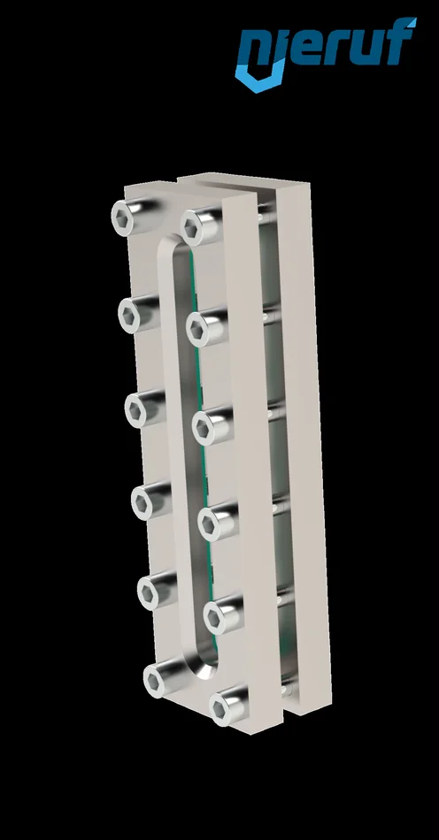 Behälter-Schauglas L=220mm Edelstahl 1.4571