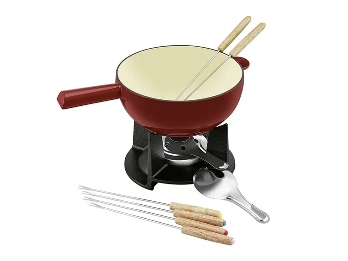 BEKA Käsefondue Set Belledone Guss rot