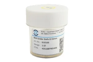 BGA Lötkugeln – ø 0.55 mm – Sn63Pb37- 250K