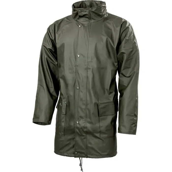 Bisley FAHRENHEIT JKT PU-Stretch-Regenjacke wind- und wasserdicht oliv