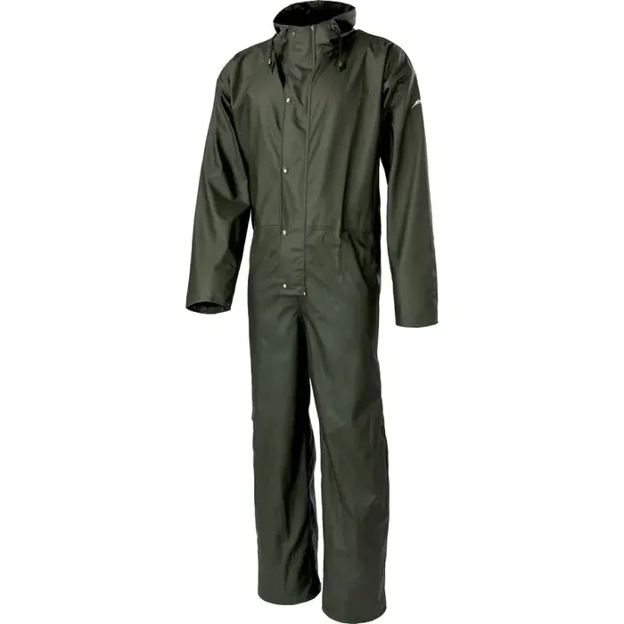 Bisley FAHRENHEIT PU-Stretch-Regenoverall wind- und wasserdicht oliv Gr. 2XL