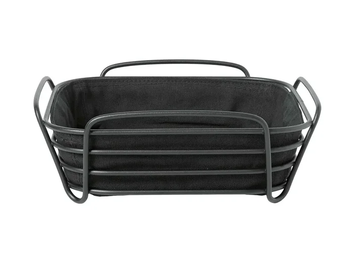 BLOMUS Brotkorb Delara 25x25x9,3cm schwarz