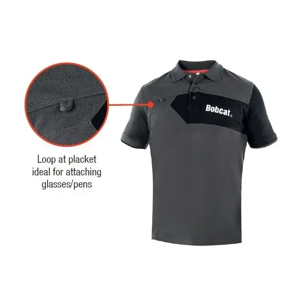Bobcat Polo Shirt, Size XXL