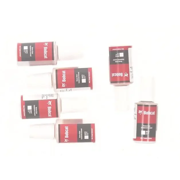 Bobcat White Paint Bottle(1=Pack Of 6), 7251702