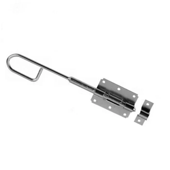 Bolzenstangenriegel Türriegel Torriegel mit Schlaufe verzinkt 300 mm