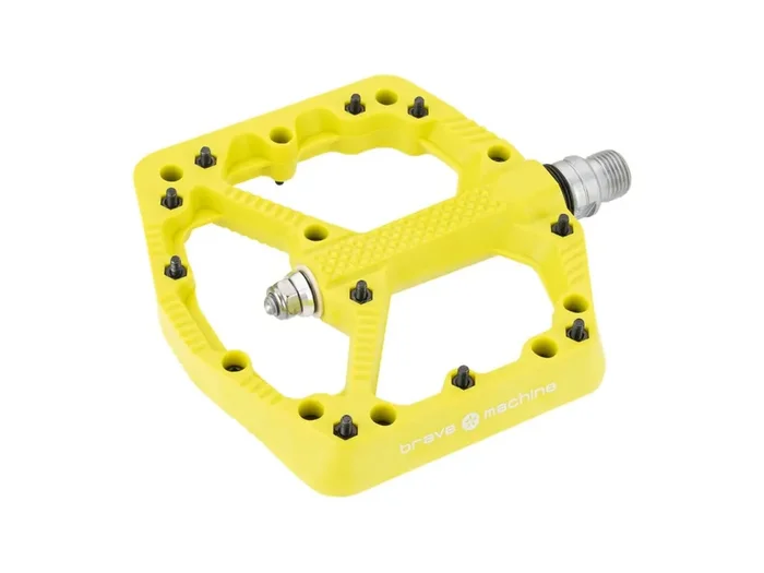 BRAVE Plattform-Pedal „Freeride 1“ SB-verpackt, N limegreen