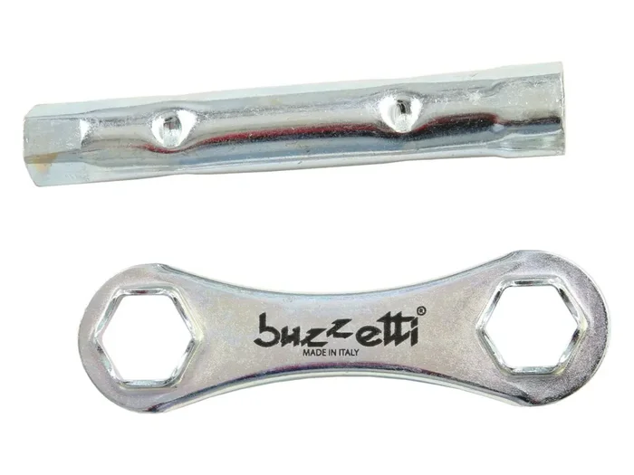 BUZZETTI Zündkerzenschlüssel SW 16 + 18 mm Länge 140 mm