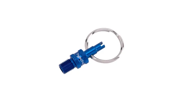 BY,SCHULZ Ventiladapter „Mini Tool“ Lose, Aluminiu blau