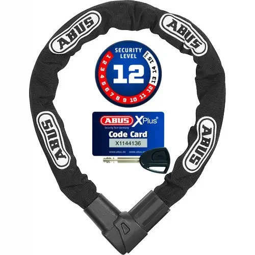 CityChain 1010, L = 110 cm, Ø = 9 mm, Abus, 12042