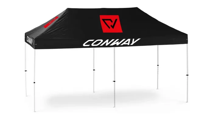 CONWAY Präsentationszelt Komplettset Pavillon inkl 6 x 3 m