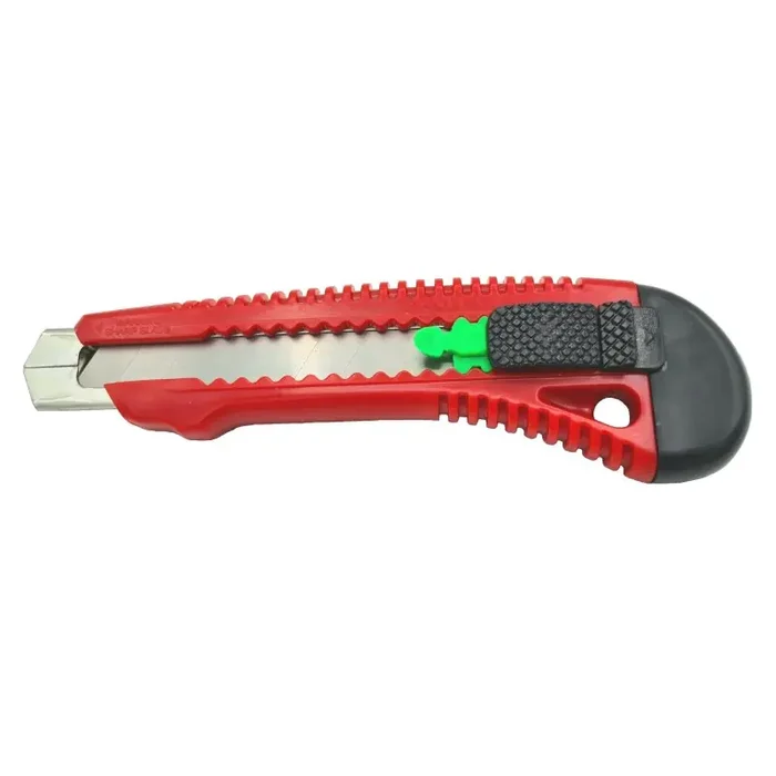 Cuttermesser Universalmesser mit Metallschiene und 18mm Abbrechklinge – 240er-Pack