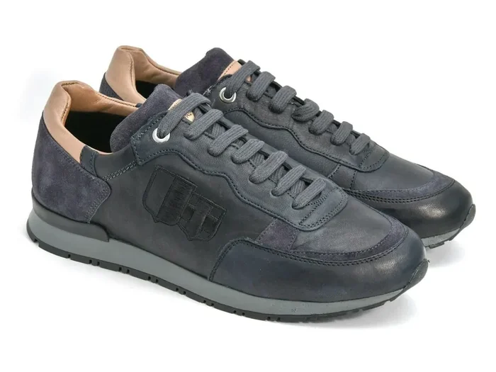 D‘acquasparta Portogallo Herren Sneaker New Bomber blau/blau Gr.44