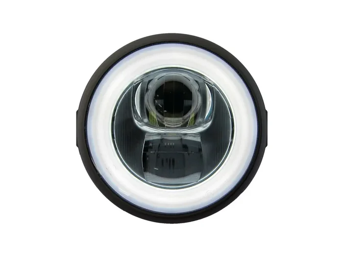 DAYTONA Hauptscheinwerfer „LED“ Ø 120 mm, LED, Sta schwarz, mit s