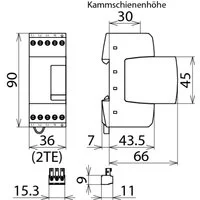 Dehn + Söhne DR M 4P 255 FM 953405