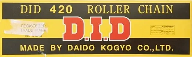 DID Kette „420V“ 1/2 x 1/4, Pro-Street, Zugkraft 1 110 Glieder