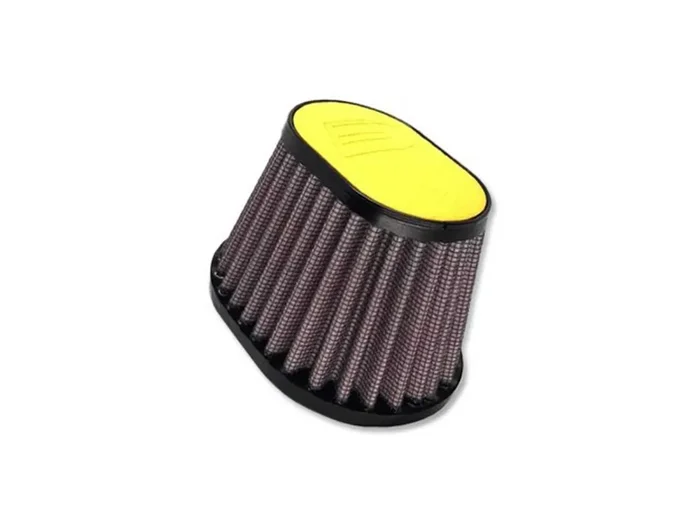 DNA Sportluftfilter „Leather Top“ Universeller, ov Ø 44 mm, gelb,