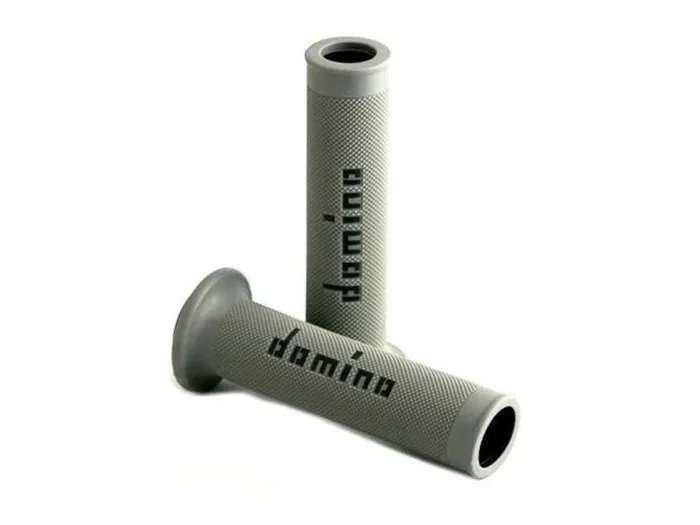 DOMINO Griffgummi „A010“ Typ Road Racing, offen, grau / schwarz