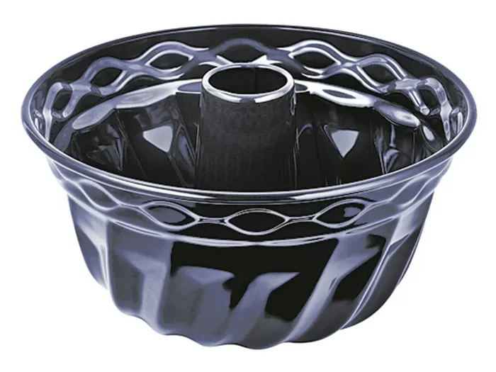 Dr. Oetker Gugelhupfform Back-Liebe Emaille Ø24cm emailliert schwarz