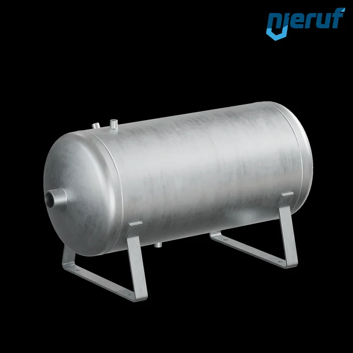 Druckluftbehaelter BE01 150 Liter liegend, 0-16 bar, Stahl grundiert