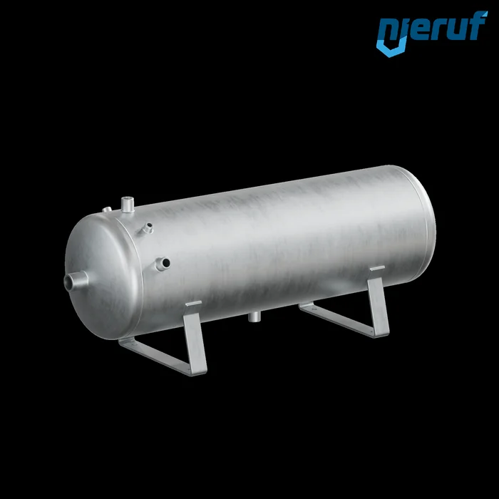 Druckluftbehaelter BE01 50 Liter liegend, 0-16 bar, Stahl grundiert