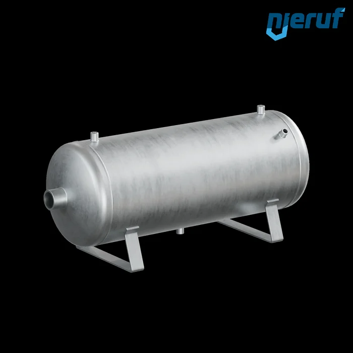 Druckluftbehaelter BE01 90 Liter liegend, 0-11 bar, Stahl grundiert